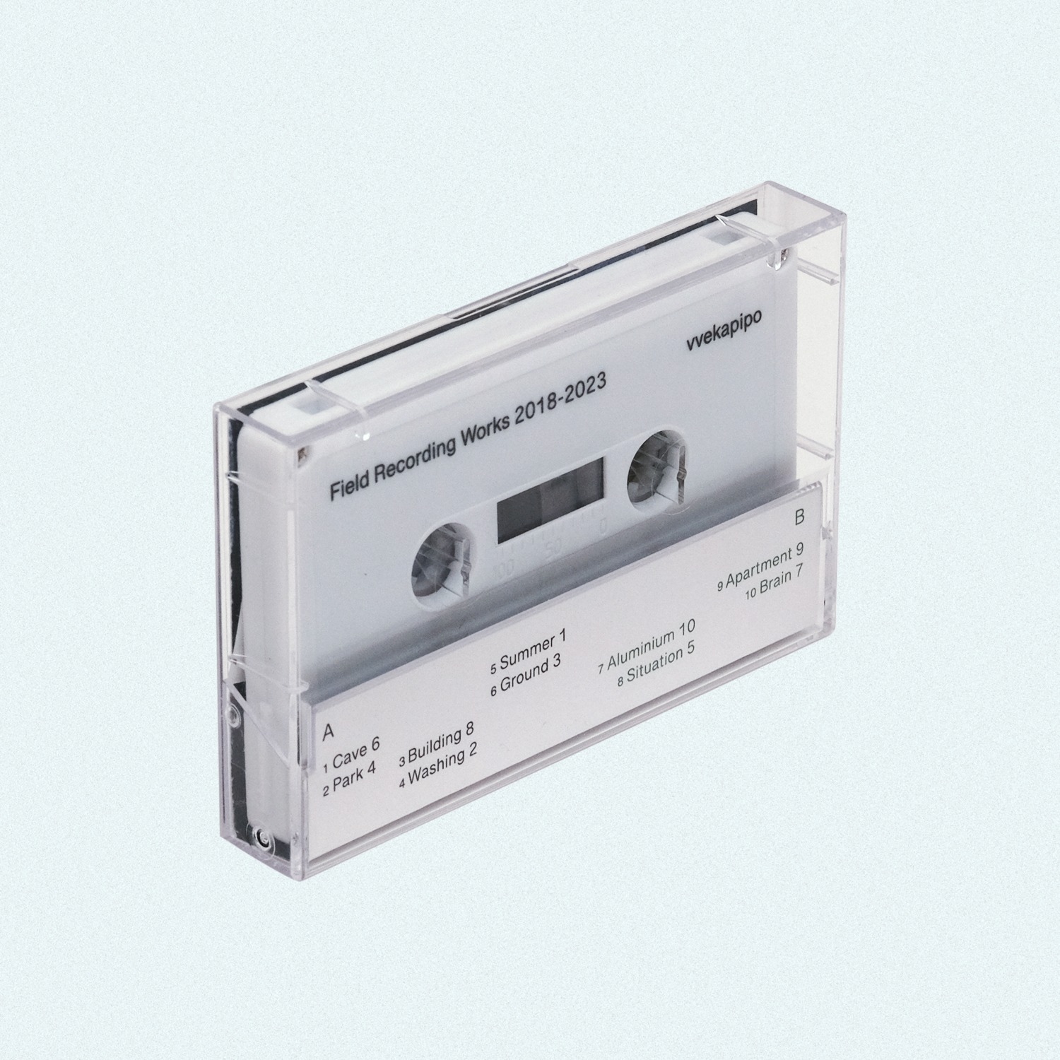 Field Recording Works 2018–2023 cassette photograph 7